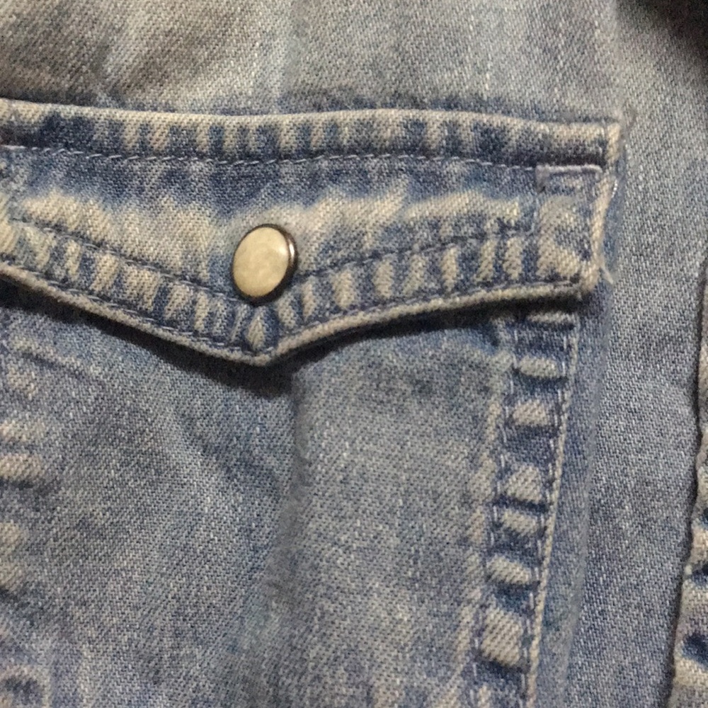 Denim button down - Picture 3 of 3